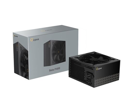  Блок питания Ocypus Beta P400 BK (Beta-P400-N1HDBK024X-EU) 400W (ATX, APFC, 20+4 pin, 120mm fan, PCI-E 6+2Px2, 3xSATA) 
