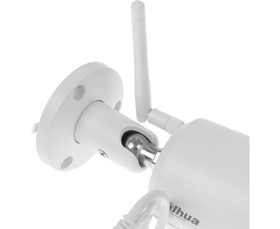 Камера видеонаблюдения IP Dahua DH-IPC-HFW1430DSP-SAW-0360B Wi-Fi 2.8-3.6мм цв. корп. белый/черный 
